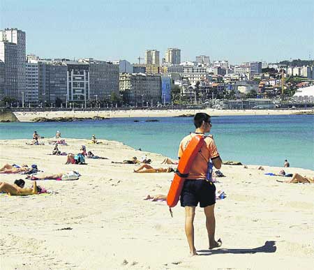 Los puestos de socorro estarán en el Orzán y Riazor desde mañana Los puestos de socorro estarán en el Orzán y Riazor desde mañana