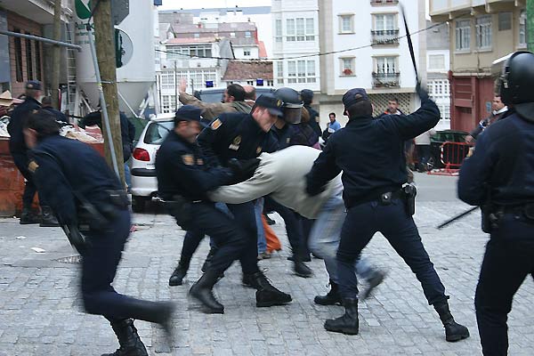 Enfrentamientos en Ferrol Enfrentamientos en Ferrol