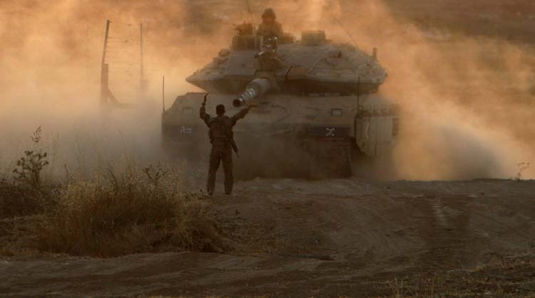 Tanques de Israel en Gaza Tanques de Israel en Gaza