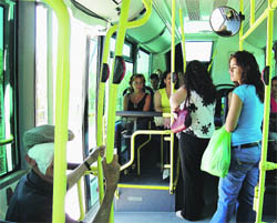 Sin bus por culpa de un pleito Sin bus por culpa de un pleito