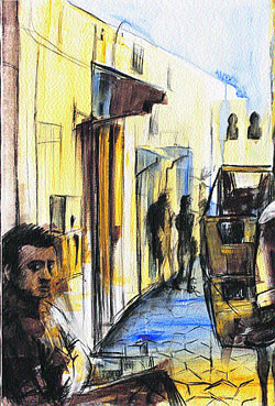 De Sevilla al desierto en una caravana artística De Sevilla al desierto en una caravana artística
