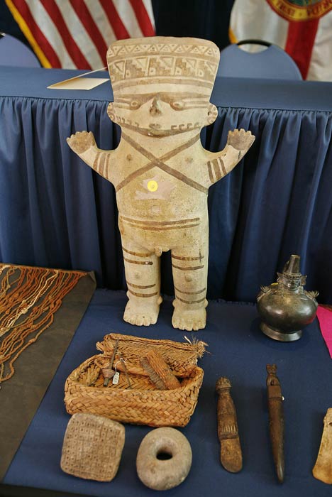 Una de las figuras recuperadas Una de las figuras recuperadas