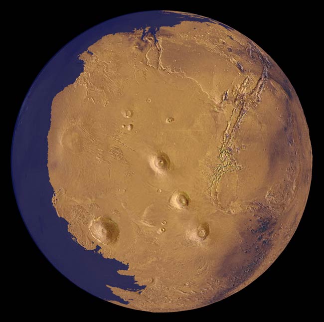 Marte tuvo un gran océano Marte tuvo un gran océano