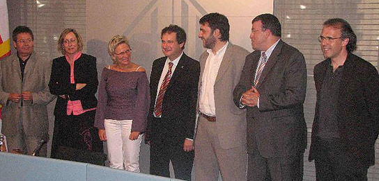 Nuevo equipo de gobierno BCN Nuevo equipo de gobierno BCN
