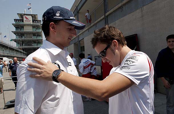 Kubica y Alonso Kubica y Alonso