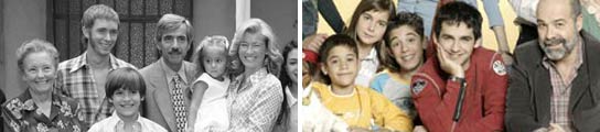 Los Alcántara y los Serrano retratan en la televisión a familias de ayer y hoy Los Alcántara y los Serrano retratan en la televisión a familias de ayer y hoy