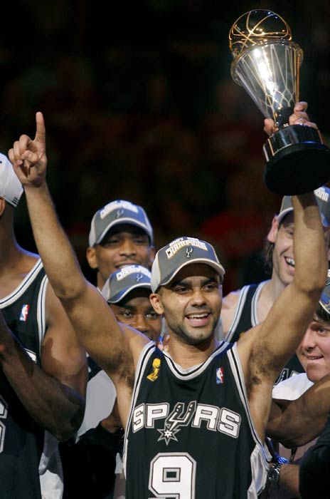 Tony Parker, el MVP de la final Tony Parker, el MVP de la final