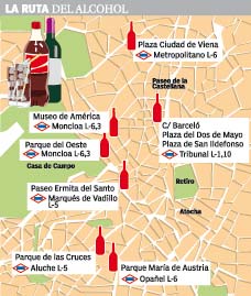 La ruta del alcohol La ruta del alcohol