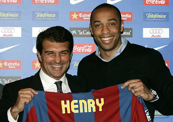 Laporta y Henry Laporta y Henry