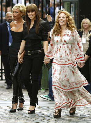 Las "Spice Girls", reunidas. Las "Spice Girls", reunidas.