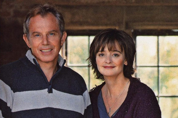 Tony y Cherie Blair Tony y Cherie Blair