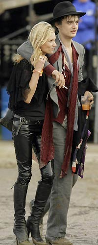 Kate Moss y Pete Doherty Kate Moss y Pete Doherty