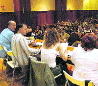Reunión de afectados de Afinsa Reunión de afectados de Afinsa