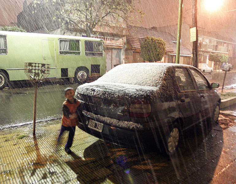 Nieva en Buenos Aires Nieva en Buenos Aires