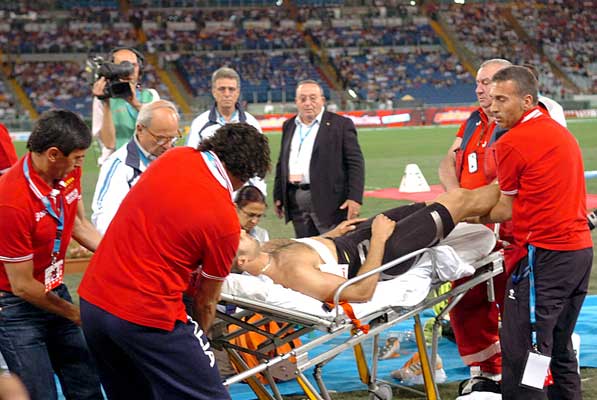 Salim Sdiri herido Salim Sdiri herido