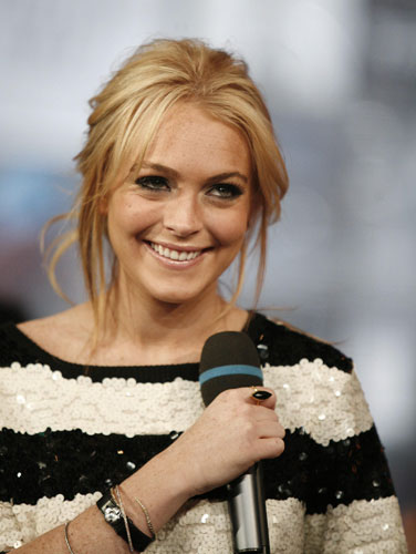 Lindsay Lohan. Lindsay Lohan.