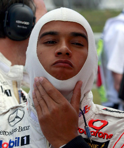 Hamilton en Alemania Hamilton en Alemania
