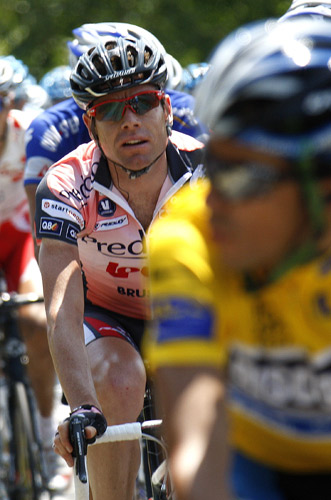 Cadel Evans y Alberto Contador Cadel Evans y Alberto Contador