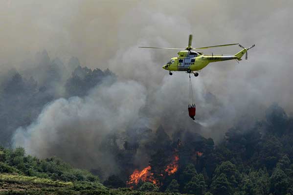 Un incendio en Tenerife obliga a desalojar a 2.000 personas de cuatro municipios Un incendio en Tenerife obliga a desalojar a 2.000 personas de cuatro municipios