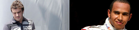 Alonso y Hamilton