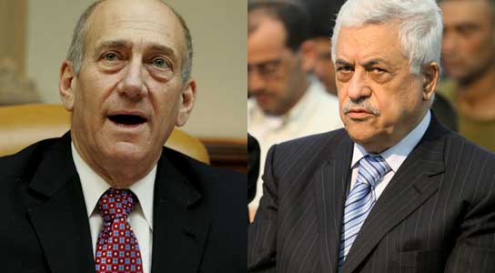Olmert y Abás Olmert y Abás