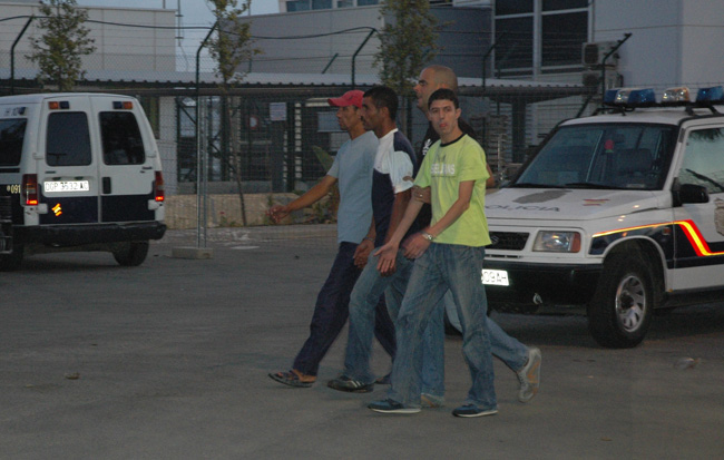 Detenciones en el Recinto ferial Detenciones en el Recinto ferial