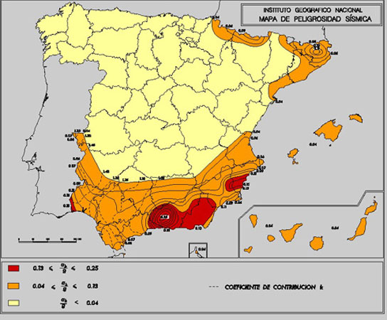Mapa de peligrosidad Mapa de peligrosidad