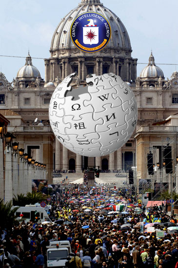 La CIA y el Vaticano modifican la Wikipedia La CIA y el Vaticano modifican la Wikipedia