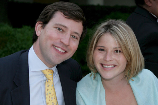 Jenna Bush y su novio Jenna Bush y su novio