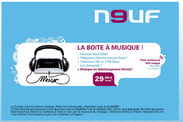 Oferta 'neuf box' Oferta 'neuf box'