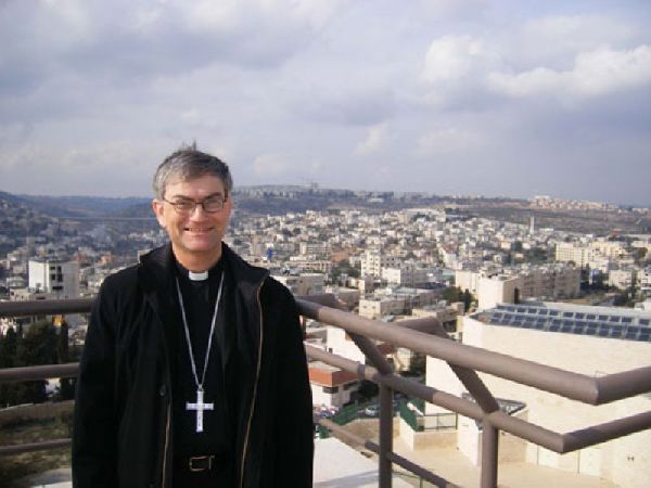 Michael Evans, el obispo inglés que ha abandonado Amnistía, en una visita a Jerusalém Michael Evans, el obispo inglés que ha abandonado Amnistía, en una visita a Jerusalém