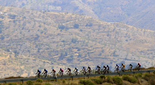 Corredores en la Vuelta 2006. Corredores en la Vuelta 2006.