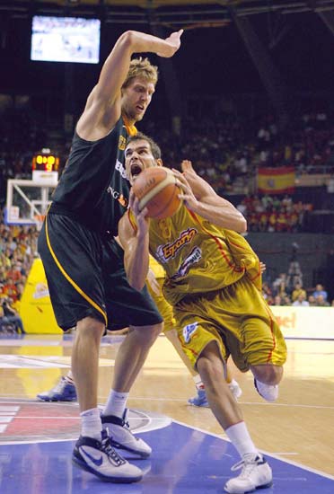 Calderón y Nowitzki Calderón y Nowitzki