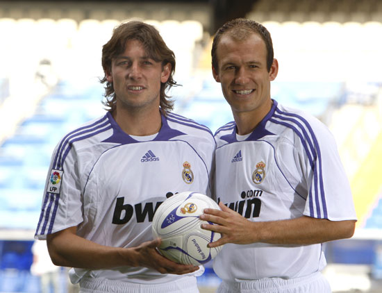 Robben y Heinze Robben y Heinze