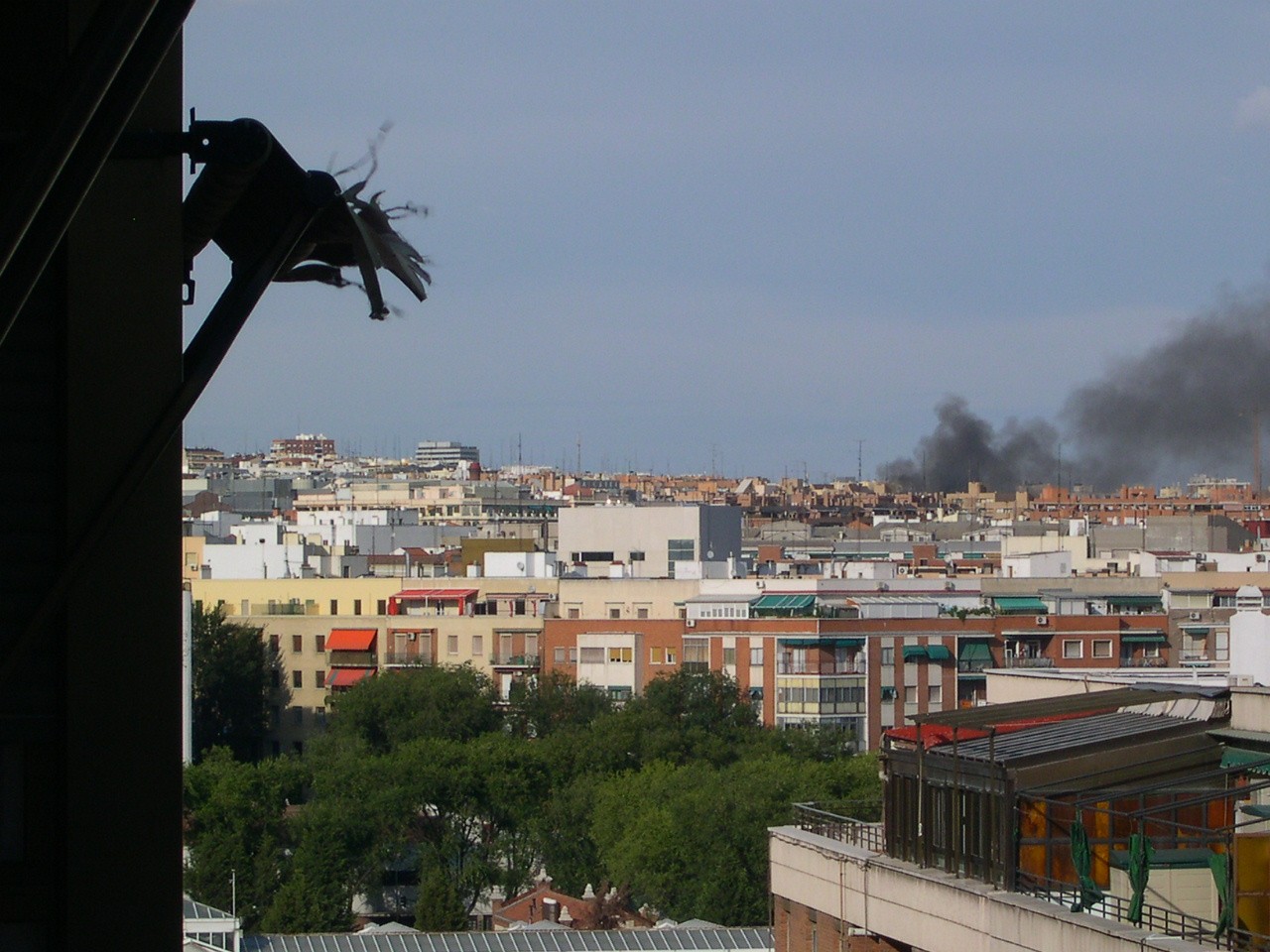 Incendio en Méndez Álvaro Incendio en Méndez Álvaro