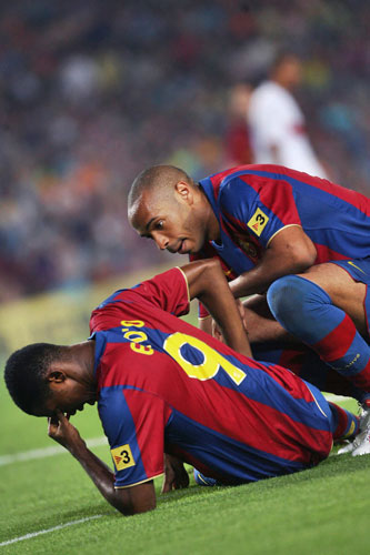 Etoo, lesion, desplegable Etoo, lesion, desplegable