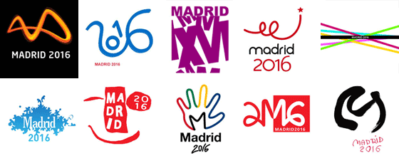 Logos de Madrid 2016 Logos de Madrid 2016