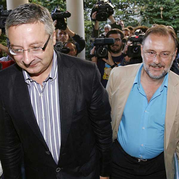 Blanco, reunido en Pamplona Blanco, reunido en Pamplona