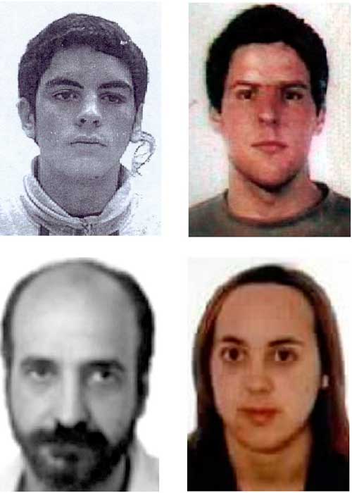 Etarras detenidos Etarras detenidos