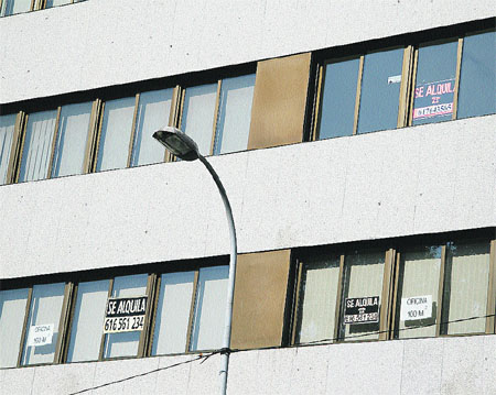 La crisis inmobiliaria hace crecer la demanda de alquileres en Vigo La crisis inmobiliaria hace crecer la demanda de alquileres en Vigo