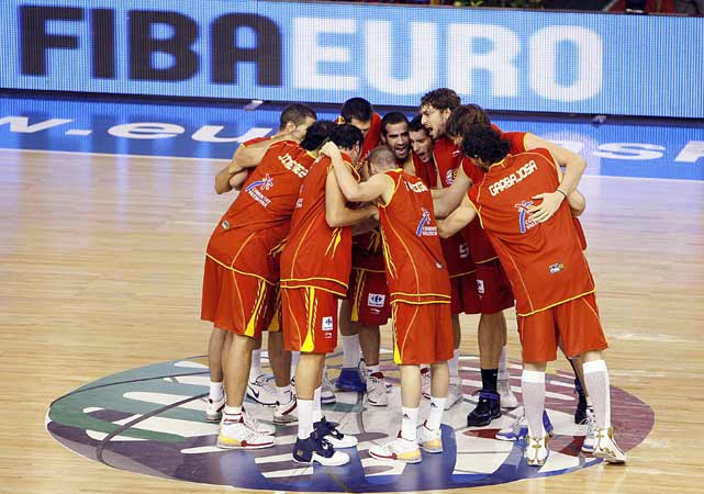 La selección española de baloncesto La selección española de baloncesto