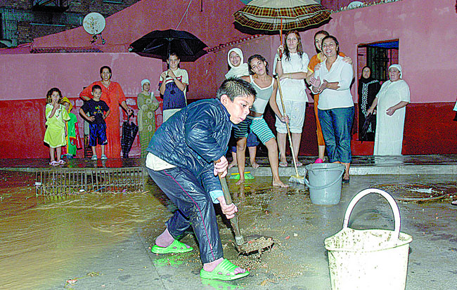 Inundación en Ceuta Inundación en Ceuta