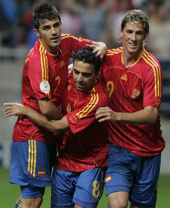 Villa, Xavi y Torres Villa, Xavi y Torres
