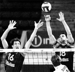 España alcanza invicta las semifinales del Europeo de Voleibol España alcanza invicta las semifinales del Europeo de Voleibol