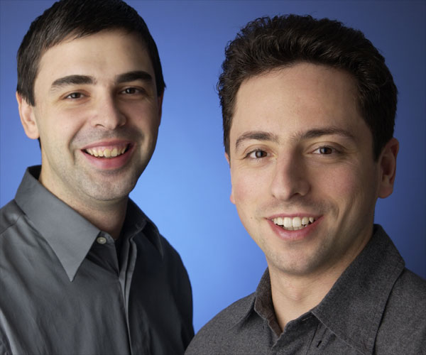 Los fundadores de Google Los fundadores de Google