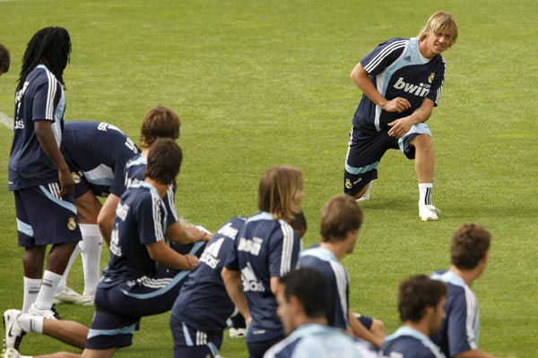 Guti con el Real Madrid Guti con el Real Madrid