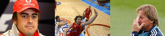 Alonso, Gasol y Schuster Alonso, Gasol y Schuster