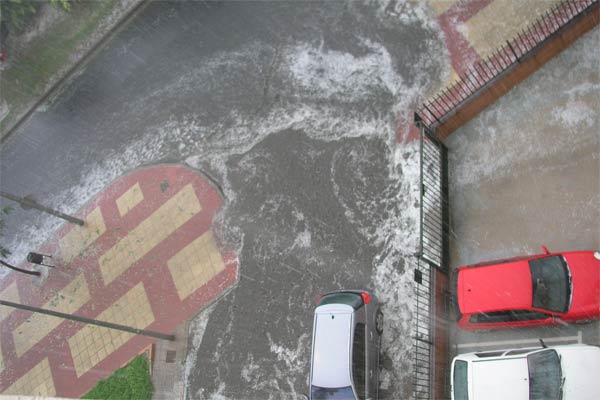Granizada en Murcia Granizada en Murcia