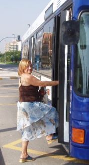 La línea 28 del bus. La línea 28 del bus.