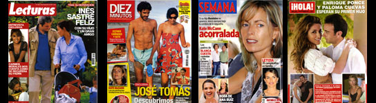 Portada revista corazón Portada revista corazón